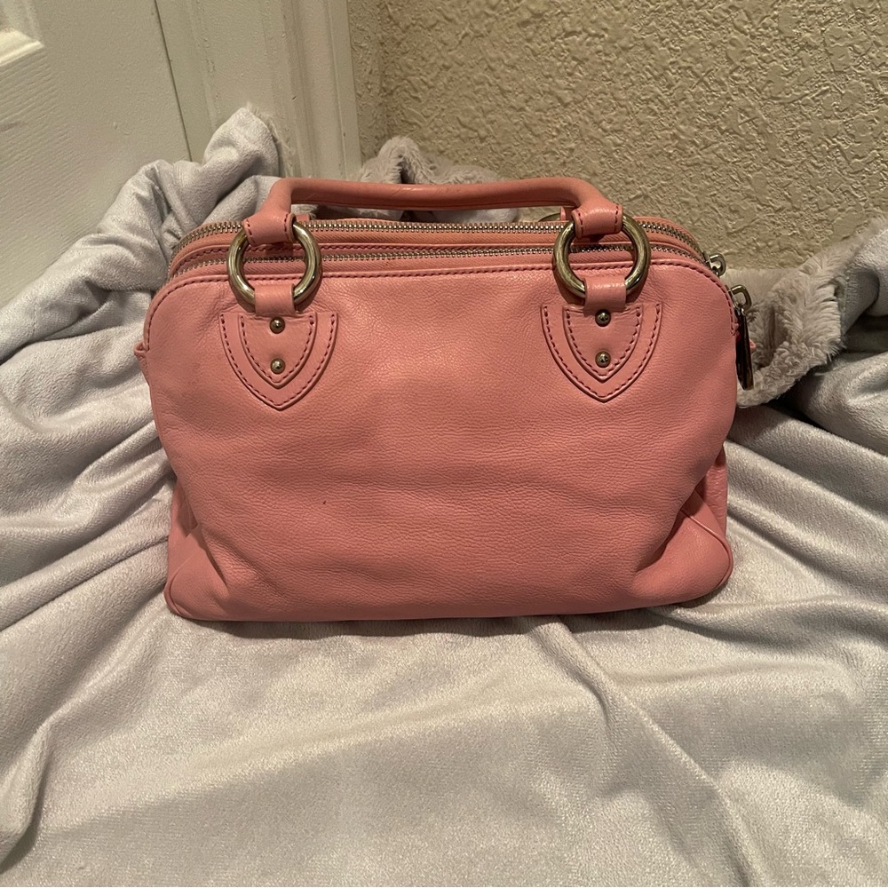 Marc Jacobs “Blake” baby pink leather made in Italy satchel handbag - Picture 2 of 16